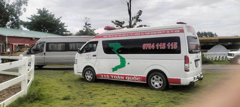 Gọi xe cấp cứu tại xã Nhà Bè
