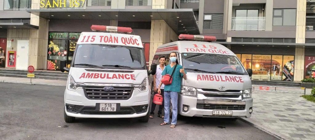 gọi xe cấp cứu tại Phường Bình Hòa